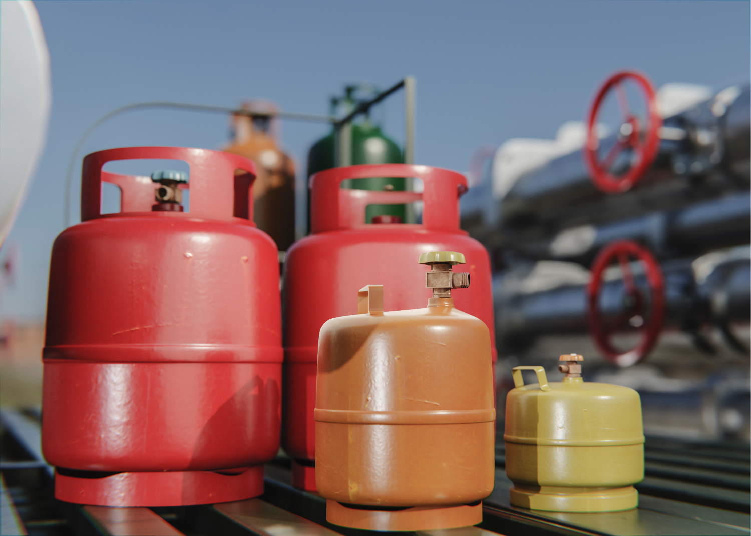 LPG cylinders